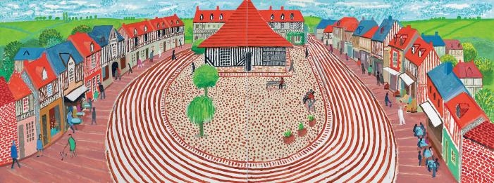 La galerie Lelong expose les derniers tableaux de David Hockney
