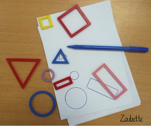 le contour des formes MS-GS