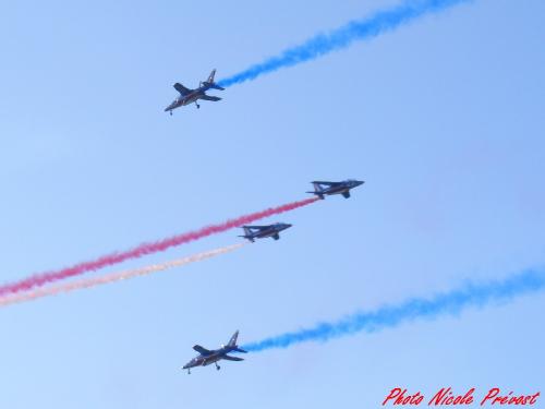 Le meeting aérien de la Ferté Alais  vu par Nicole Prévost, passionnée d'aviation...