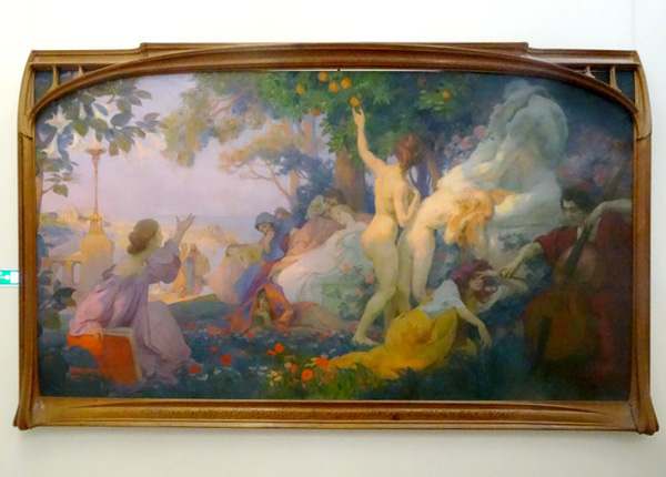 Avec l'Association Culturelle Châtillonnaise, visite du Musée des Beaux Arts de Nancy, place Stanislas