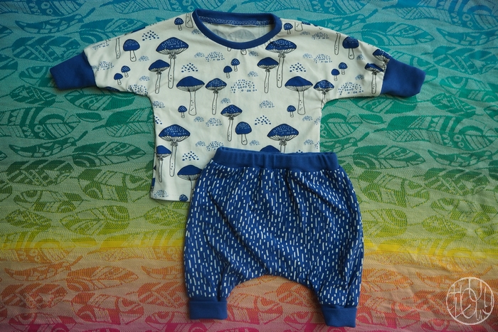Petites tenues cousues pour baby renarde