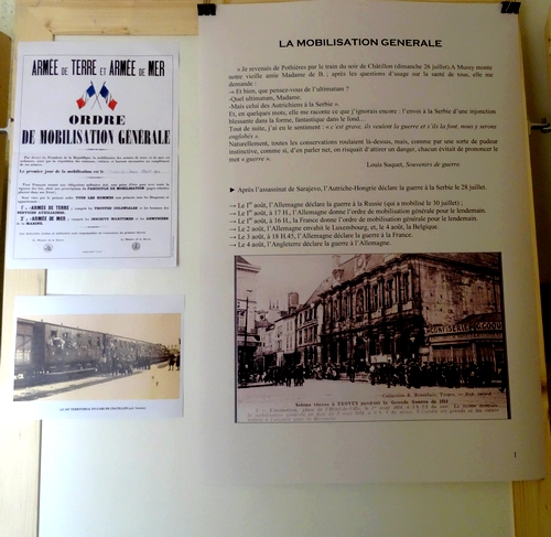  "Une autre vision de la guerre 1914-1918" , une exposition Salle des Bénédictines