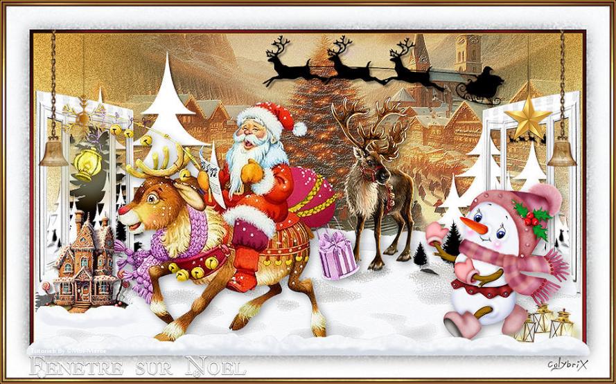Fenêtre sur noël