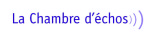 Chambre d'échos