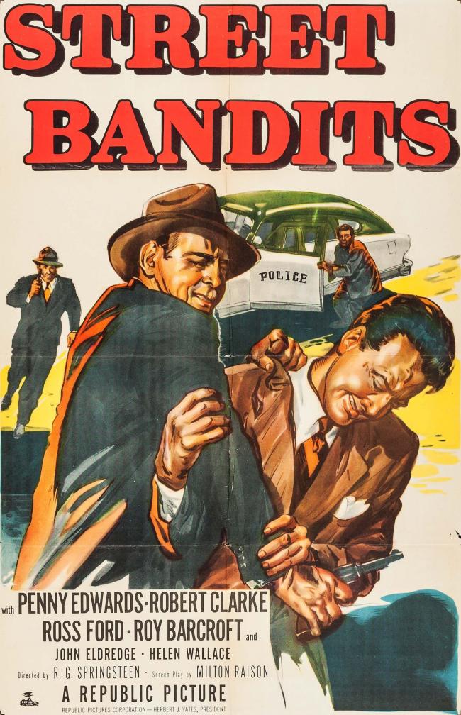 STREET BANDITS BOX OFFICE USA 1951