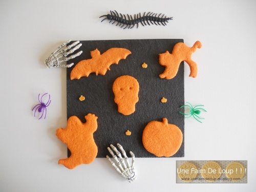 Sablés d'Halloween à l'orange
