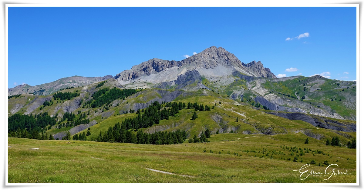 Le Col des Champs (côté Mercantour)