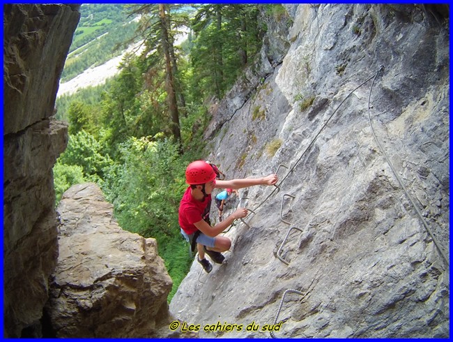 Via ferrata au rocher d'Arthouze