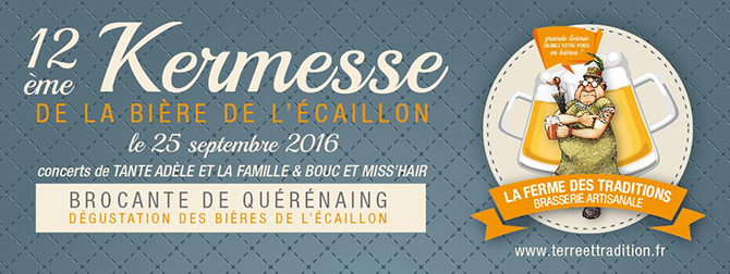 Brocante et kermesse, à Quérenaing