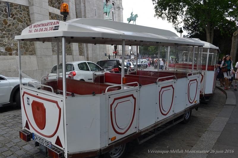 Le petit train de Montmartre