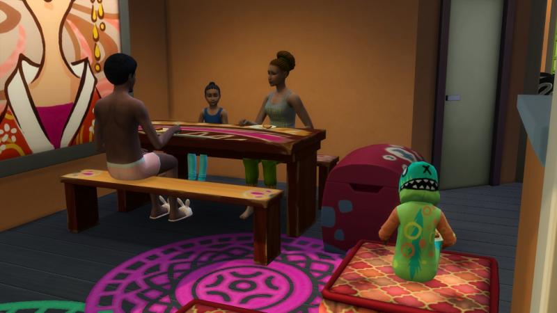 Semaine 2 - Quartier San Myshuno - Foyer Jang