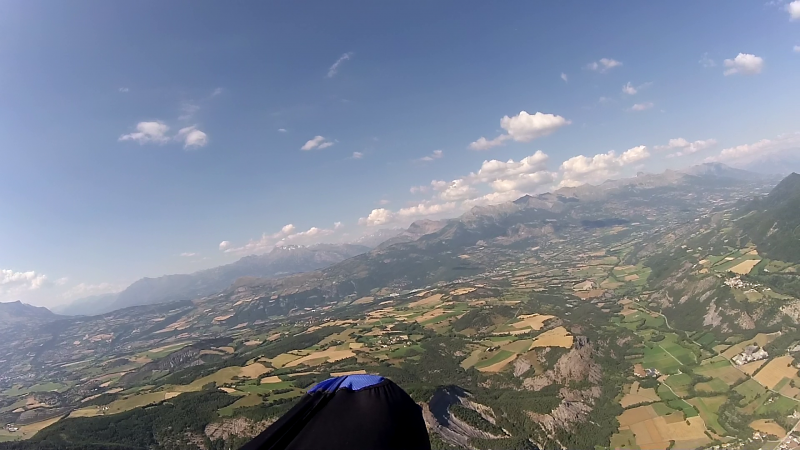 La course avec le vent