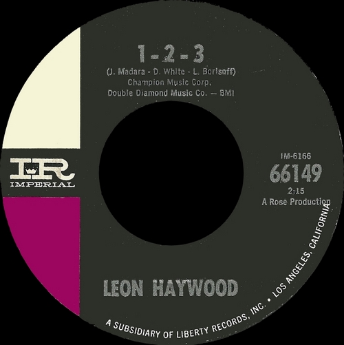 Leon Haywood : Album " The Mellow , Mellow Leon Haywood " Galaxy Records 8206 [ US ]