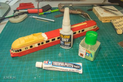 Construction d'un autorail ADP sur base Electrotren