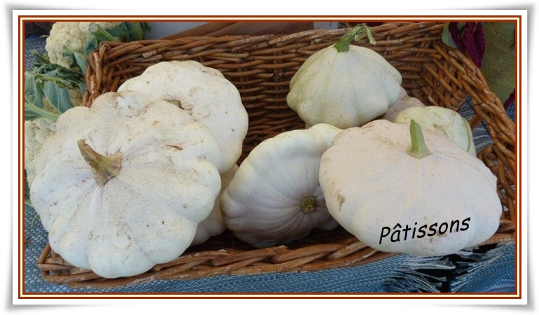 Le pâtisson ...