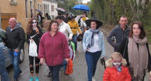 Des enfants motivés pour Halloween