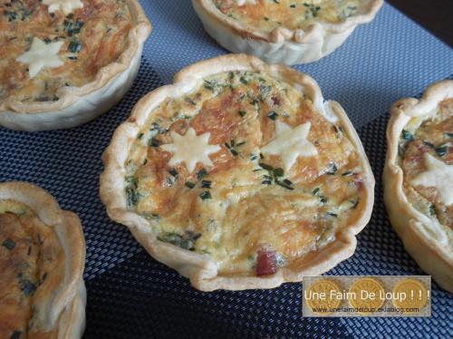 Quiche au fromage frais et ciboulette
