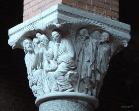 l'église Saint Catherine à Villeneuve (47)