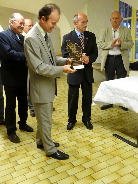 Remise du challenge  de la ville la plus sportive de Côte d'Or, à Châtillon sur Seine !