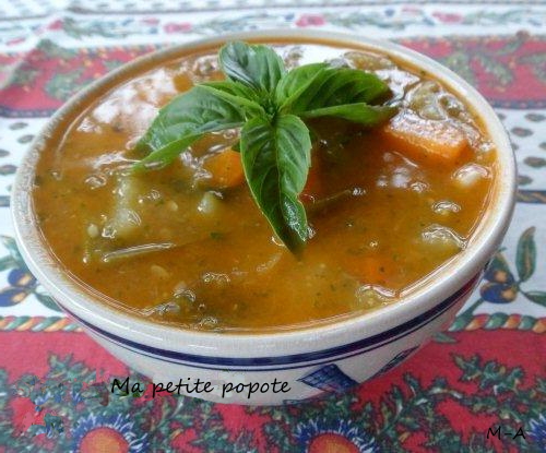 Soupe au pistou ardéchoise