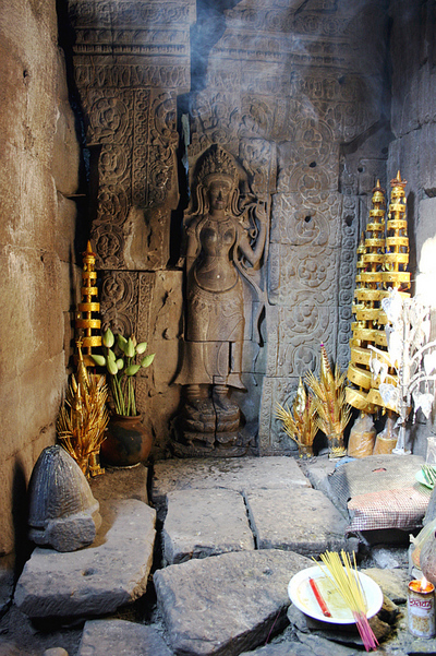 Blog de images-du-pays-des-ours :Images du Pays des Ours (et d'ailleurs ...), Temple Preah Khan: la Déesse Cachée - Angkor - Cambodge