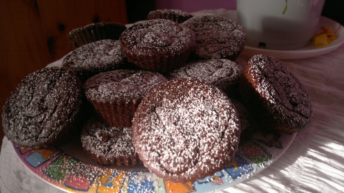 Moelleux chocolat/pois-chiche/dattes