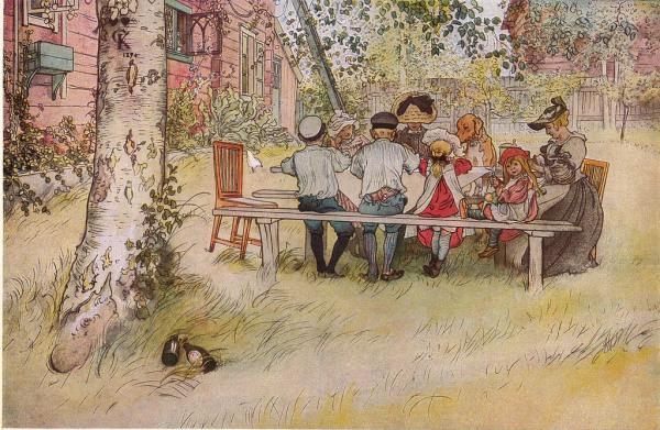 Mardi - Mon artiste du mardi : Carl Larsson, artiste suédois
