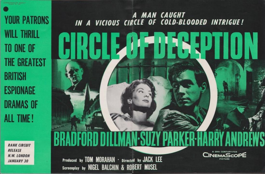 CIRCLE OF DECEPTION BOX OFFICE USA 1961