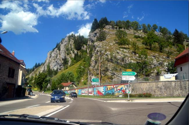 Vacances jurassiennes avec Arlette : visite du château de Joux
