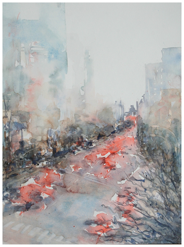 Aquarelles de  : Vanessa Renoux