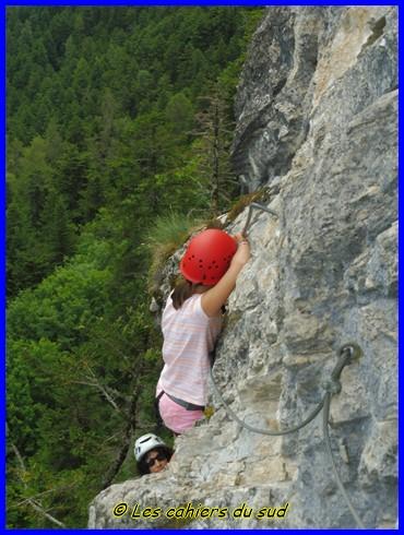 Via ferrata au rocher d'Arthouze
