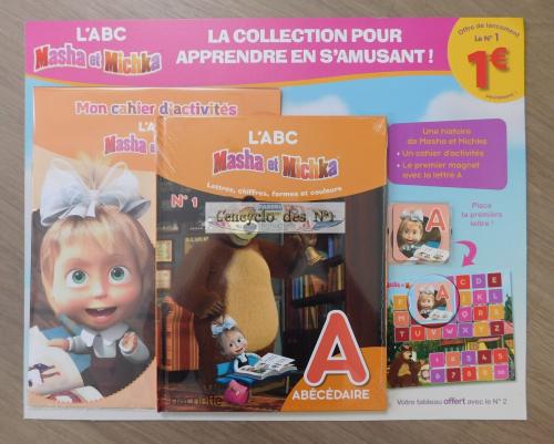 N° 1 L' ABC Masha et Michka - Lancement