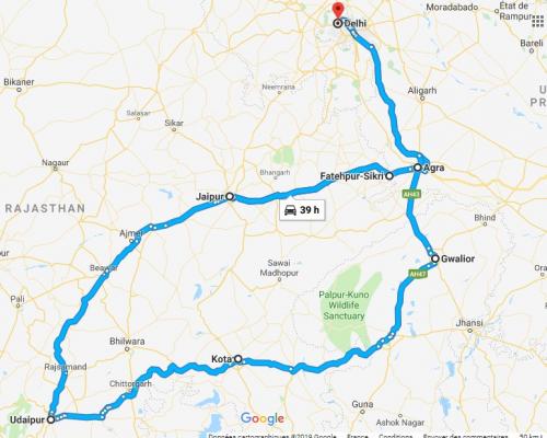 Gwalior - Nos premiers pas en Inde