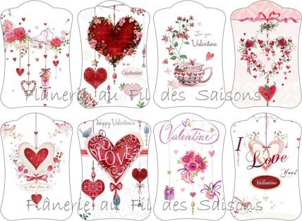 St Valentin ! cartonnettes