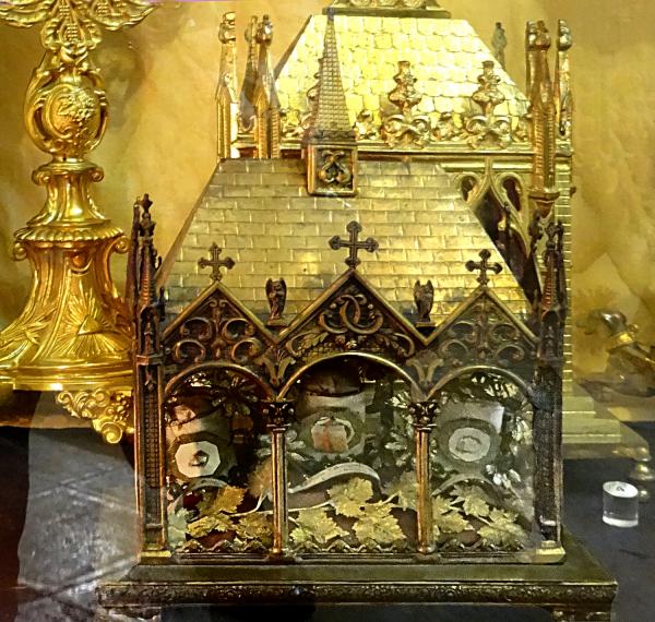 Les reliques de Saint Bernard...