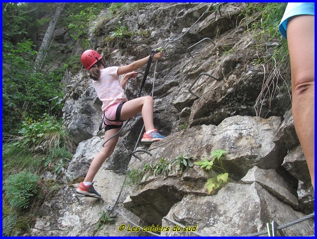 Via ferrata au rocher d'Arthouze