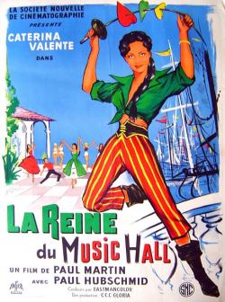 LA REINE DU MUSIC HALL BOX OFFICE FRANCE 1958 