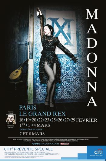 Madame X Tour : 2 nouvelles dates parisiennes