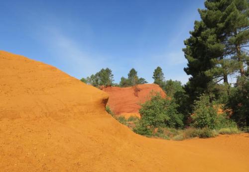 Visite du Colorado Provençal à Rustrel