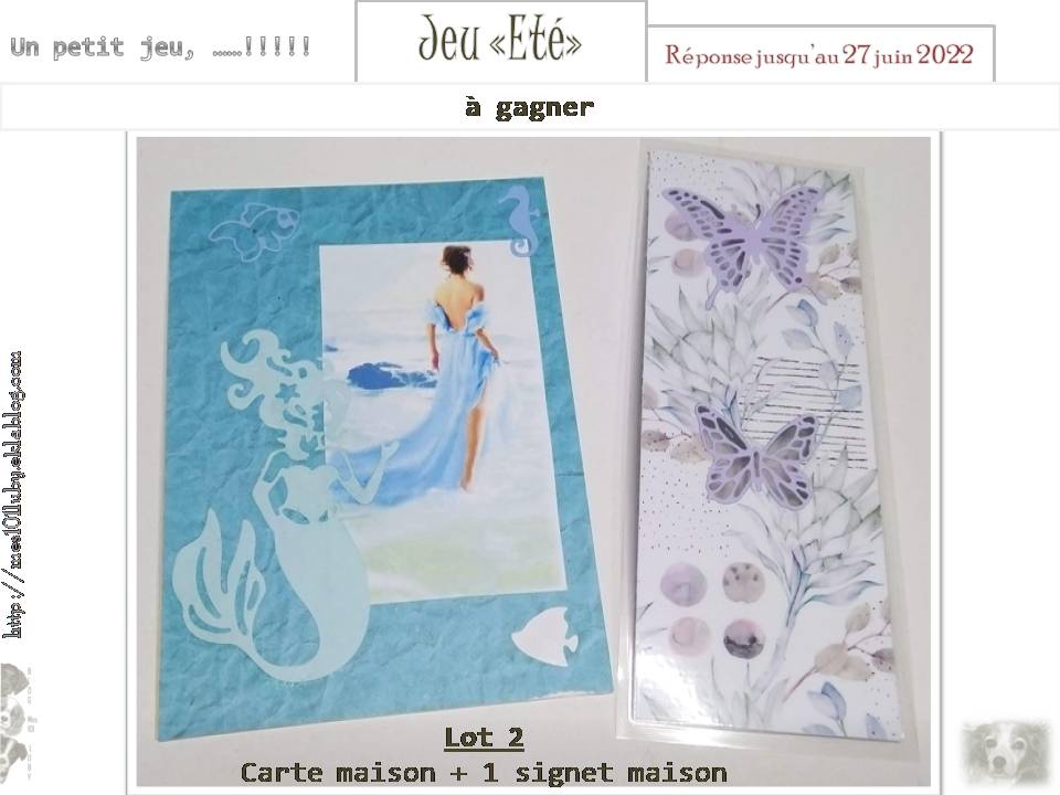 Jeu "Eté" 2022