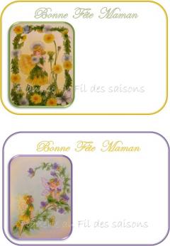 Fête des Mères ! Cartonnettes (2)