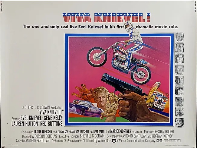 VIVA KNIEVEL BOX OFFICE USA 1977