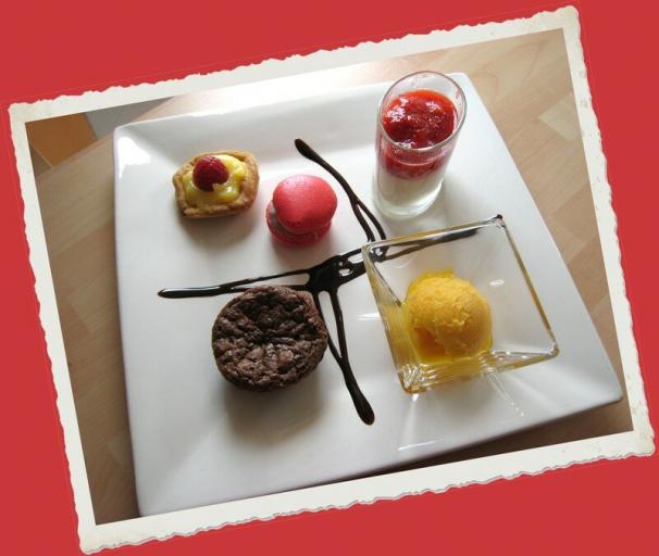 Assiette de mignardises - Fondue de cuisine