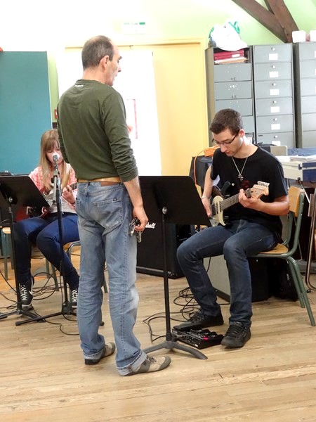 Audition 2013 de guitares électriques, à l'Ecole Municipale de Musique de Châtillon sur Seine