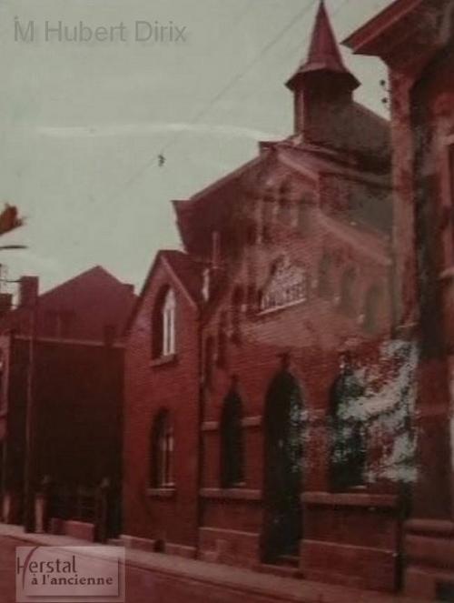 Herstal - Temple antoiniste (fin des années 60)(FaceBook Herstal à l'ancienne)