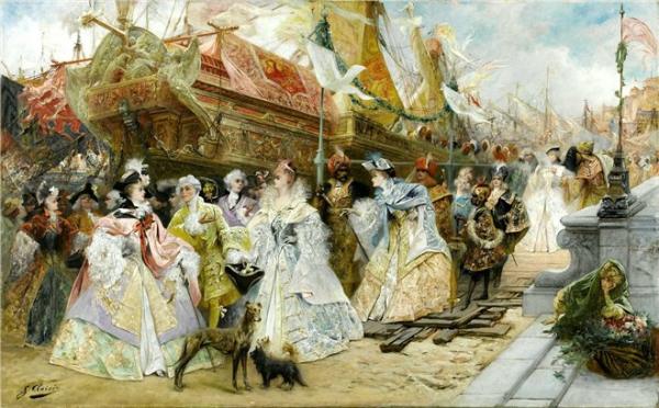 Peinture de : Georges Clairin