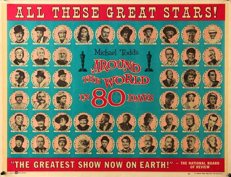 AROUND THE WORLD IN 80 DAYS BOX OFFICE USA 1956