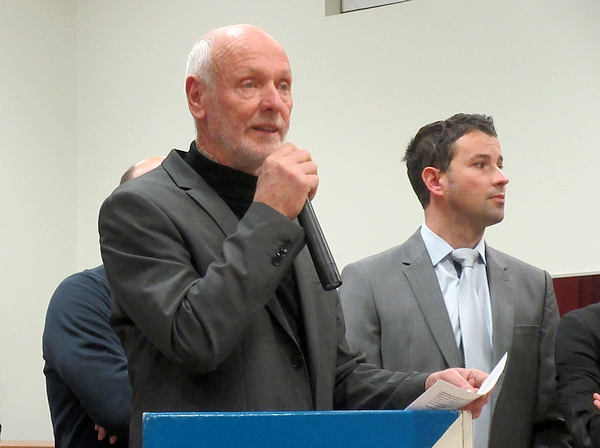 Les vœux pour 2019 de Francis Castella, Maire de Sainte-Colombe -sur-Seine