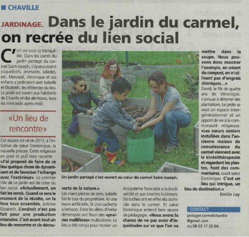 Le jardin partagé aux Jardinades 