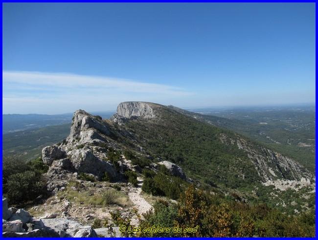 sainte Victoire, le col Saint Ser, le vallon de Bramefan